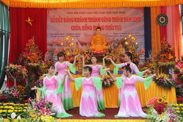 Thái Bình: Khánh thành chùa Hồng Thái