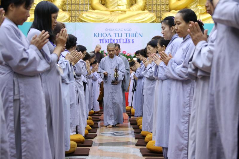 Chùa Giác Ngộ: Khóa tu Thiền lần thứ 5