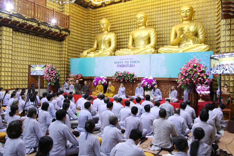 Chùa Giác Ngộ: Khóa tu Thiền lần thứ 5