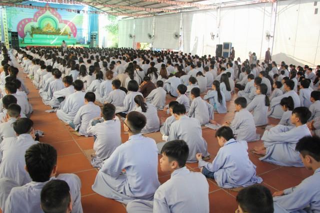Thái Bình: SC.Hương Nhũ thuyết giảng tại Khóa tu sen hồng