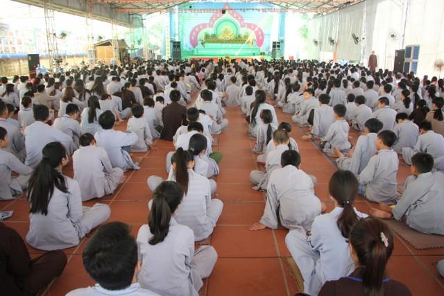 Thái Bình: SC.Hương Nhũ thuyết giảng tại Khóa tu sen hồng