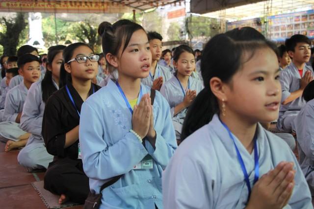 Thái Bình: SC.Hương Nhũ thuyết giảng tại Khóa tu sen hồng