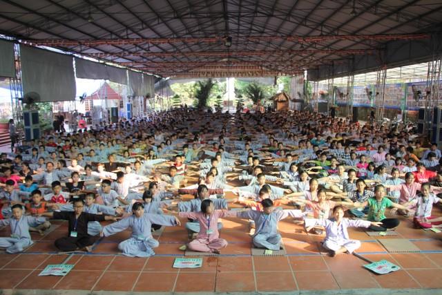 Thái Bình: Bế mạc khóa tu sen hồng chùa Từ Xuyên