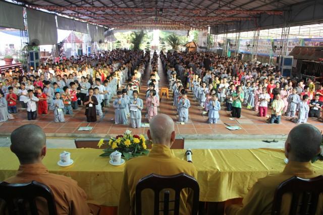 Thái Bình: Bế mạc khóa tu sen hồng chùa Từ Xuyên