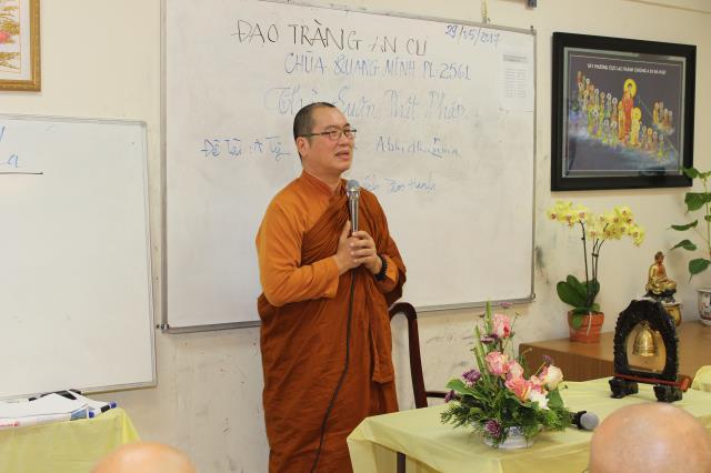 Âm hưởng vang vọng từ Khóa An Cư Kiết Hạ chùa Quang Minh (PL 2561 – DL 2017)