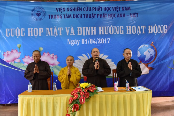 Ban phiên dịch Phật học Anh Việt họp bàn về định hướng hoạt động lần thứ 1