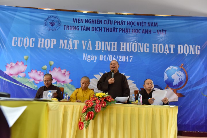 Ban phiên dịch Phật học Anh Việt họp bàn về định hướng hoạt động lần thứ 1