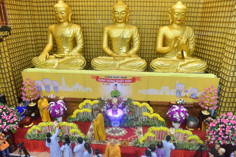 Chùa Giác Ngộ: Long trọng tổ chức chương trình đại lệ Phật đản PL. 2561 – DL. 2017