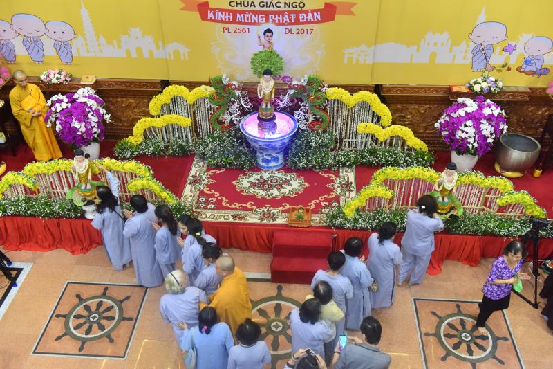 Chùa Giác Ngộ: Long trọng tổ chức chương trình đại lệ Phật đản PL. 2561 – DL. 2017