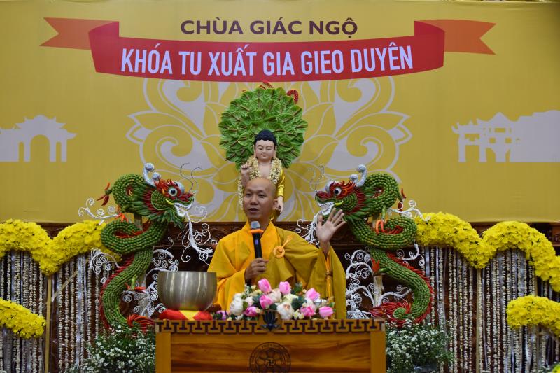 Chùa Giác Ngộ: Ngày tu tập thứ 5 tại khóa tu ‘’Xuất gia gieo duyên’’ lần thứ 2