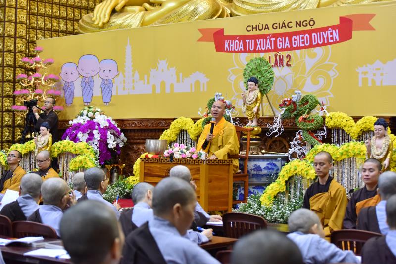 Chùa Giác Ngộ: Ngày tu tập thứ 5 tại khóa tu ‘’Xuất gia gieo duyên’’ lần thứ 2