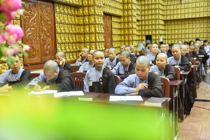 Chùa Giác Ngộ: Ngày tu tập thứ 5 tại khóa tu ‘’Xuất gia gieo duyên’’ lần thứ 2
