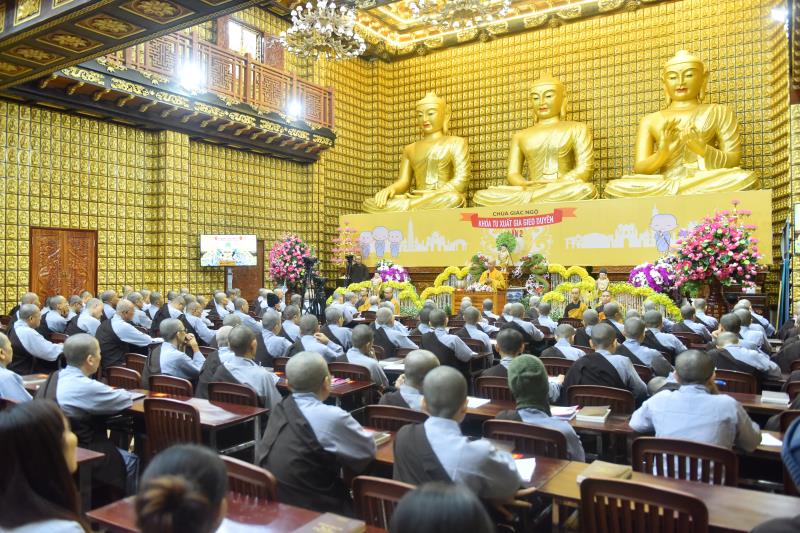 Chùa Giác Ngộ: Ngày tu tập thứ 5 tại khóa tu ‘’Xuất gia gieo duyên’’ lần thứ 2