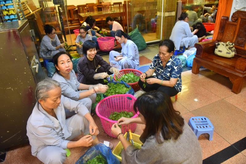 Chùa Giác Ngộ: Ngày tu tập thứ 5 tại khóa tu ‘’Xuất gia gieo duyên’’ lần thứ 2
