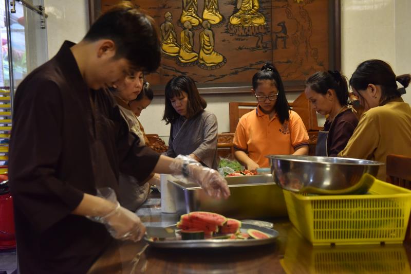 Chùa Giác Ngộ: Ngày tu tập thứ 5 tại khóa tu ‘’Xuất gia gieo duyên’’ lần thứ 2