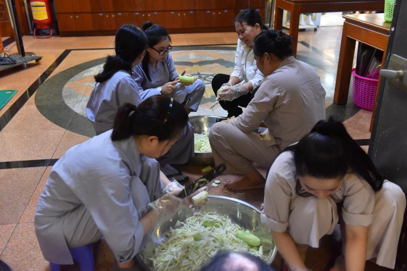Chùa Giác Ngộ: Ngày tu tập thứ 5 tại khóa tu ‘’Xuất gia gieo duyên’’ lần thứ 2