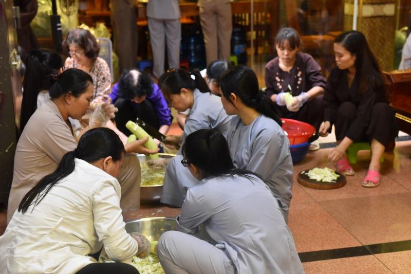 Chùa Giác Ngộ: Ngày tu tập thứ 5 tại khóa tu ‘’Xuất gia gieo duyên’’ lần thứ 2