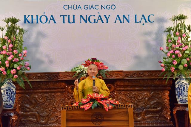 Chùa Giác Ngộ: Khóa tu ngày an lạc lần thứ 16