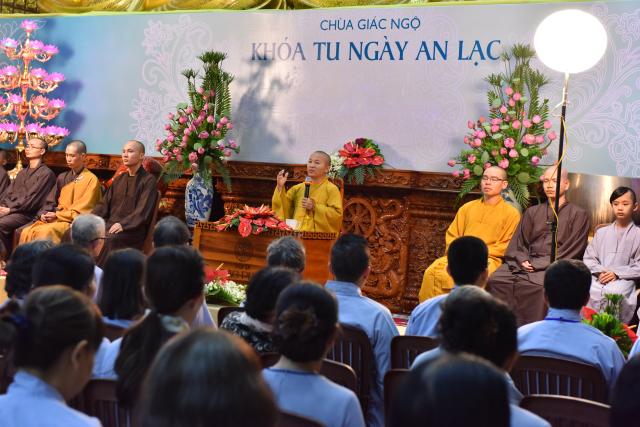 Chùa Giác Ngộ: Khóa tu ngày an lạc lần thứ 16