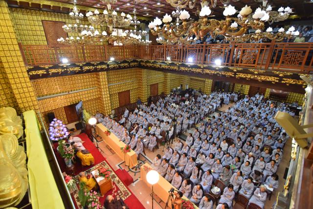 Chùa Giác Ngộ: Khóa tu ngày an lạc lần thứ 16