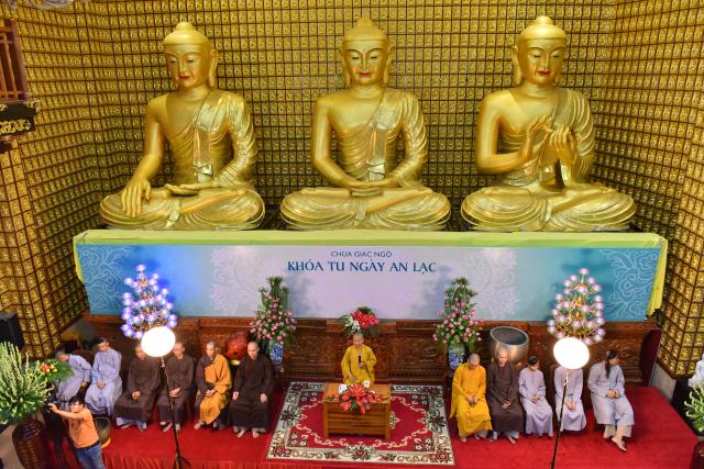 Chùa Giác Ngộ: Khóa tu ngày an lạc lần thứ 16