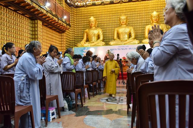 Chùa Giác Ngộ: Khóa tu ngày an lạc lần thứ 16
