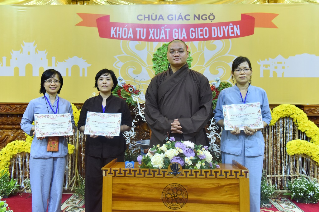 Chùa Giác Ngộ: Ngày tu tập cuối khóa tu xuất gia gieo duyên lần thứ 2