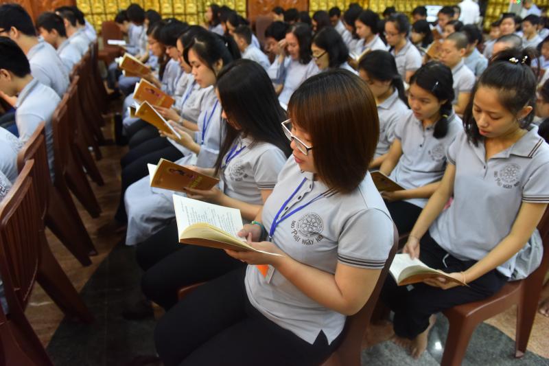 Chùa Giác Ngộ: Khóa tu ‘’Tuổi Trẻ Hướng Phật’’ lần thứ 12