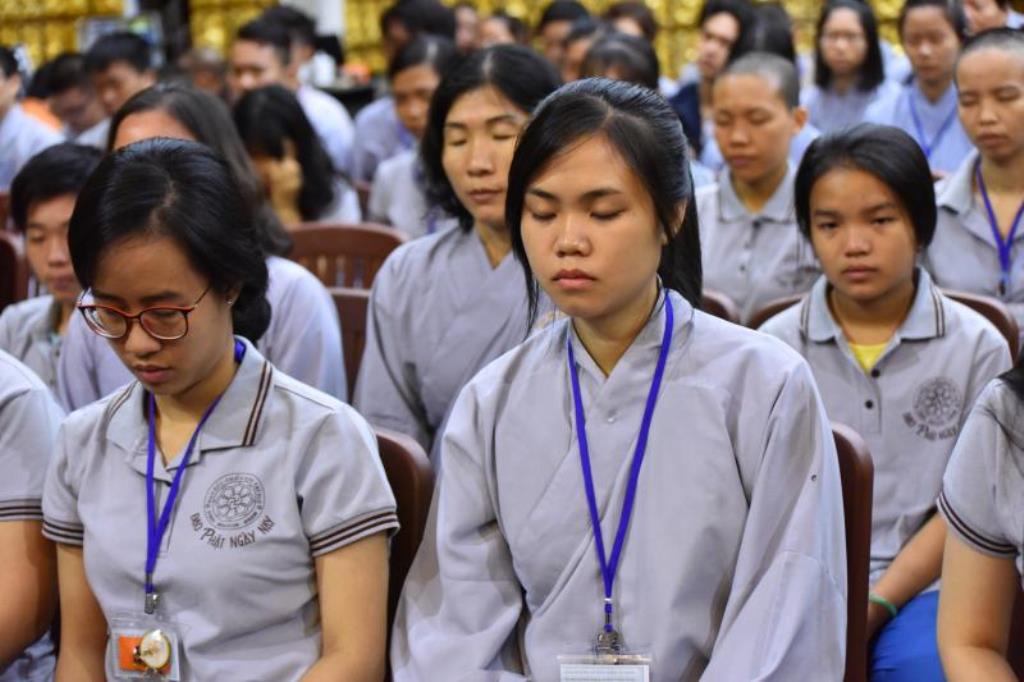 Chùa Giác Ngộ: Khóa tu ‘’Tuổi Trẻ Hướng Phật’’ lần thứ 12