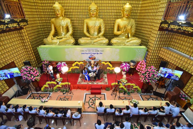 Chùa Giác Ngộ: Khóa tu ‘’Tuổi Trẻ Hướng Phật’’ lần thứ 12