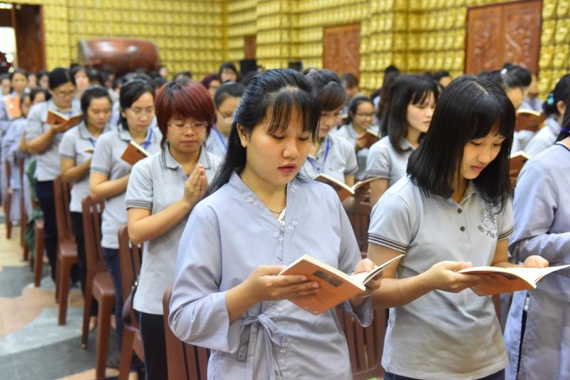 Chùa Giác Ngộ: Khóa tu ‘’Tuổi Trẻ Hướng Phật’’ lần thứ 12
