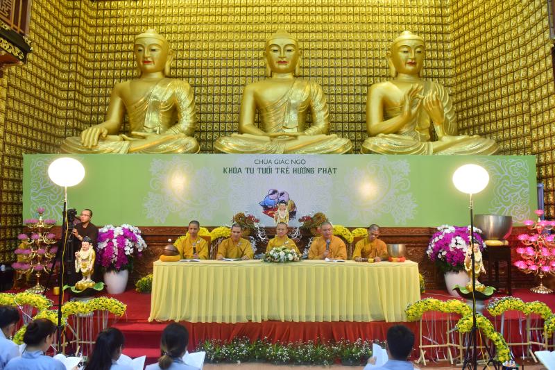 Chùa Giác Ngộ: Khóa tu ‘’Tuổi Trẻ Hướng Phật’’ lần thứ 12