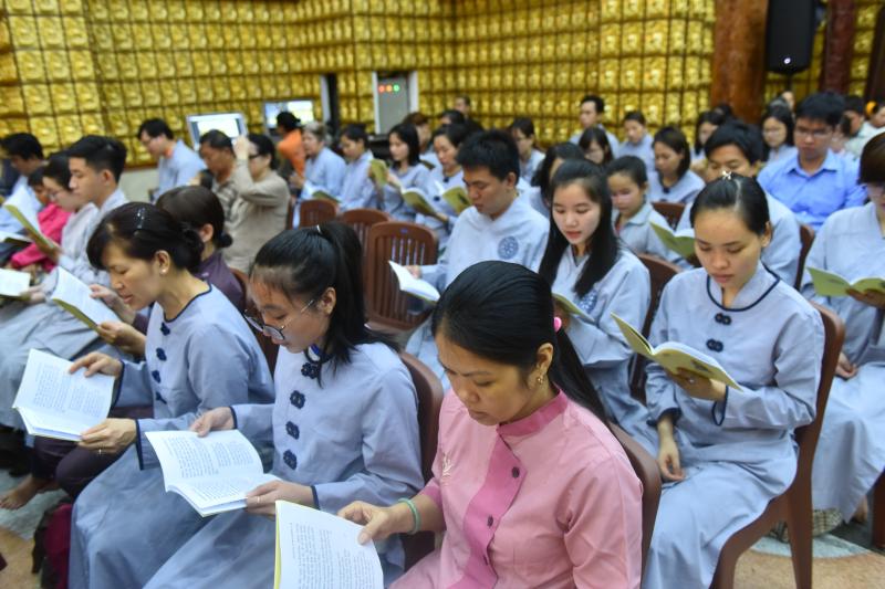 Chùa Giác Ngộ: Khóa tu ‘’Tuổi Trẻ Hướng Phật’’ lần thứ 12