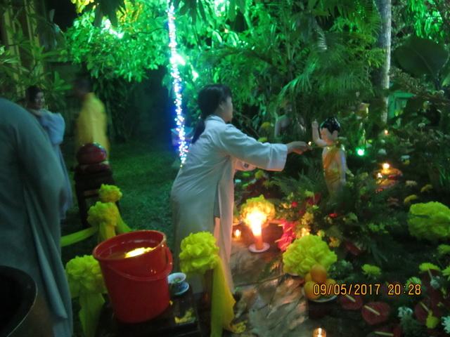 Trang nghiêm lễ tắm Phật tại Tổ đình Thiên Bửu