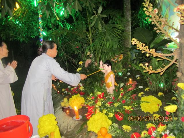 Trang nghiêm lễ tắm Phật tại Tổ đình Thiên Bửu