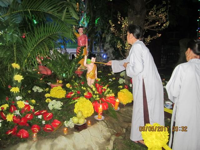 Trang nghiêm lễ tắm Phật tại Tổ đình Thiên Bửu