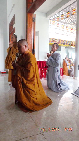 Khánh Hòa: Tưởng niệm tổ khai sơn chùa Long Thạnh.