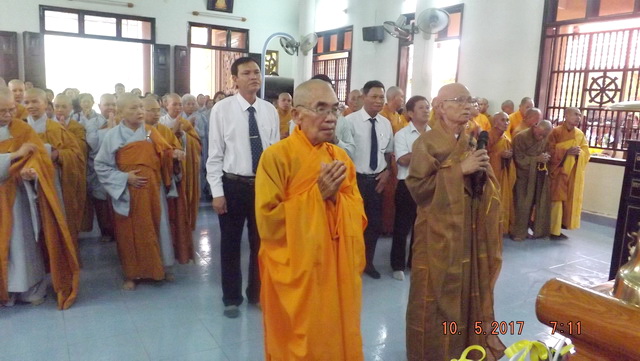 Thị xã Ninh Hòa trang nghiêm tổ chức Đại lễ Phật đản PL.2561