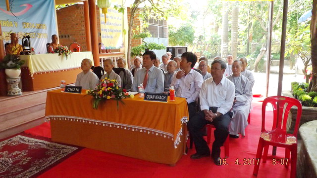 Khai giảng khóa VI Lớp Sơ cấp Phật học thị xã Ninh Hòa.