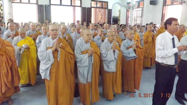 Thị xã Ninh Hòa trang nghiêm tổ chức Đại lễ Phật đản PL.2561