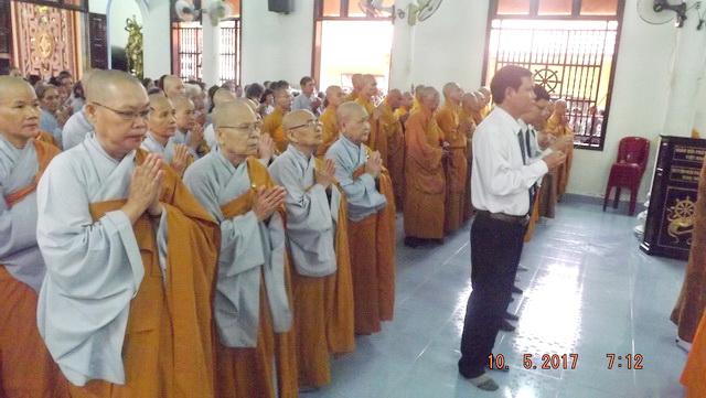 Thị xã Ninh Hòa trang nghiêm tổ chức Đại lễ Phật đản PL.2561