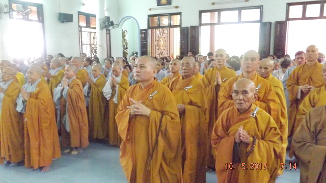 Thị xã Ninh Hòa trang nghiêm tổ chức Đại lễ Phật đản PL.2561