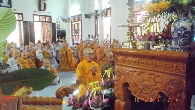 Thị xã Ninh Hòa trang nghiêm tổ chức Đại lễ Phật đản PL.2561