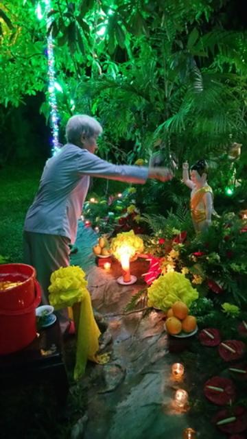 Trang nghiêm lễ tắm Phật tại Tổ đình Thiên Bửu