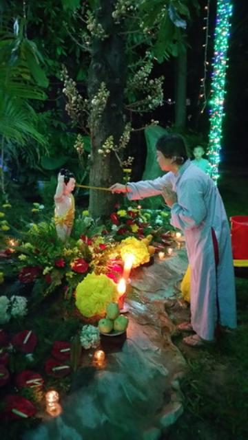 Trang nghiêm lễ tắm Phật tại Tổ đình Thiên Bửu