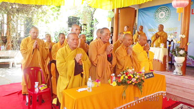 Khai giảng khóa VI Lớp Sơ cấp Phật học thị xã Ninh Hòa.
