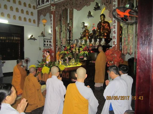 Trang nghiêm lễ tắm Phật tại Tổ đình Thiên Bửu