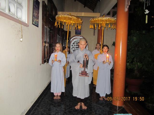 Trang nghiêm lễ tắm Phật tại Tổ đình Thiên Bửu