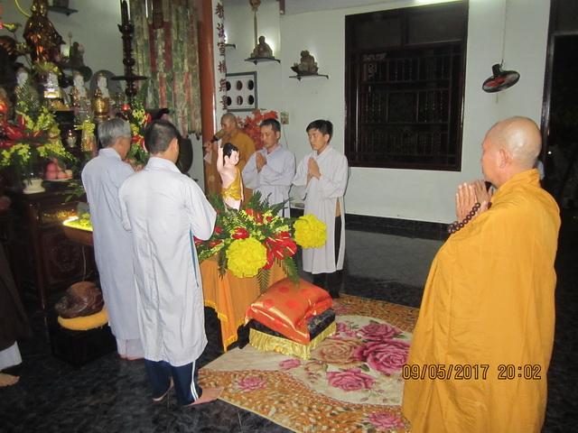 Trang nghiêm lễ tắm Phật tại Tổ đình Thiên Bửu
