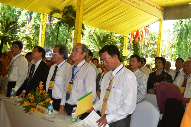 Đại hội đại biểu Phật giáo tỉnh Khánh Hòa lần thứ VI (nhiệm kỳ 2017-2022) chính thức khai mạc
